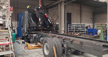 réparation de grue